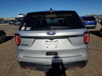 2017 Ford Explorer Police Interceptor Silver vin: 1FM5K8AR7HGB54375