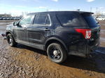 2018 Ford Explorer Police Interceptor Черный vin: 1FM5K8AR7JGB48419