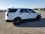 2018 Ford Explorer Police Interceptor White vin: 1FM5K8AR8JGA26815