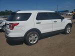 2018 Ford Explorer Police Interceptor White vin: 1FM5K8AR8JGA89767