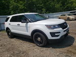 2018 Ford Explorer Police Interceptor Белый vin: 1FM5K8AR9JGA32199