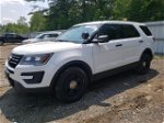 2018 Ford Explorer Police Interceptor Белый vin: 1FM5K8AR9JGA32199