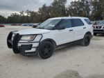 2016 Ford Explorer Police Interceptor Белый vin: 1FM5K8ARXGGC72726