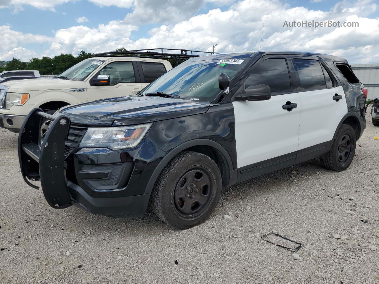 2017 Ford Explorer Police Interceptor Black vin: 1FM5K8ARXHGC14164