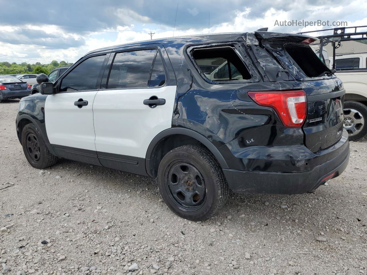 2017 Ford Explorer Police Interceptor Black vin: 1FM5K8ARXHGC14164