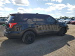 2018 Ford Explorer Police Interceptor Black vin: 1FM5K8ARXJGB92012