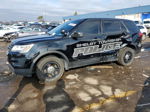 2018 Ford Explorer Police Interceptor Black vin: 1FM5K8AT1JGB46970