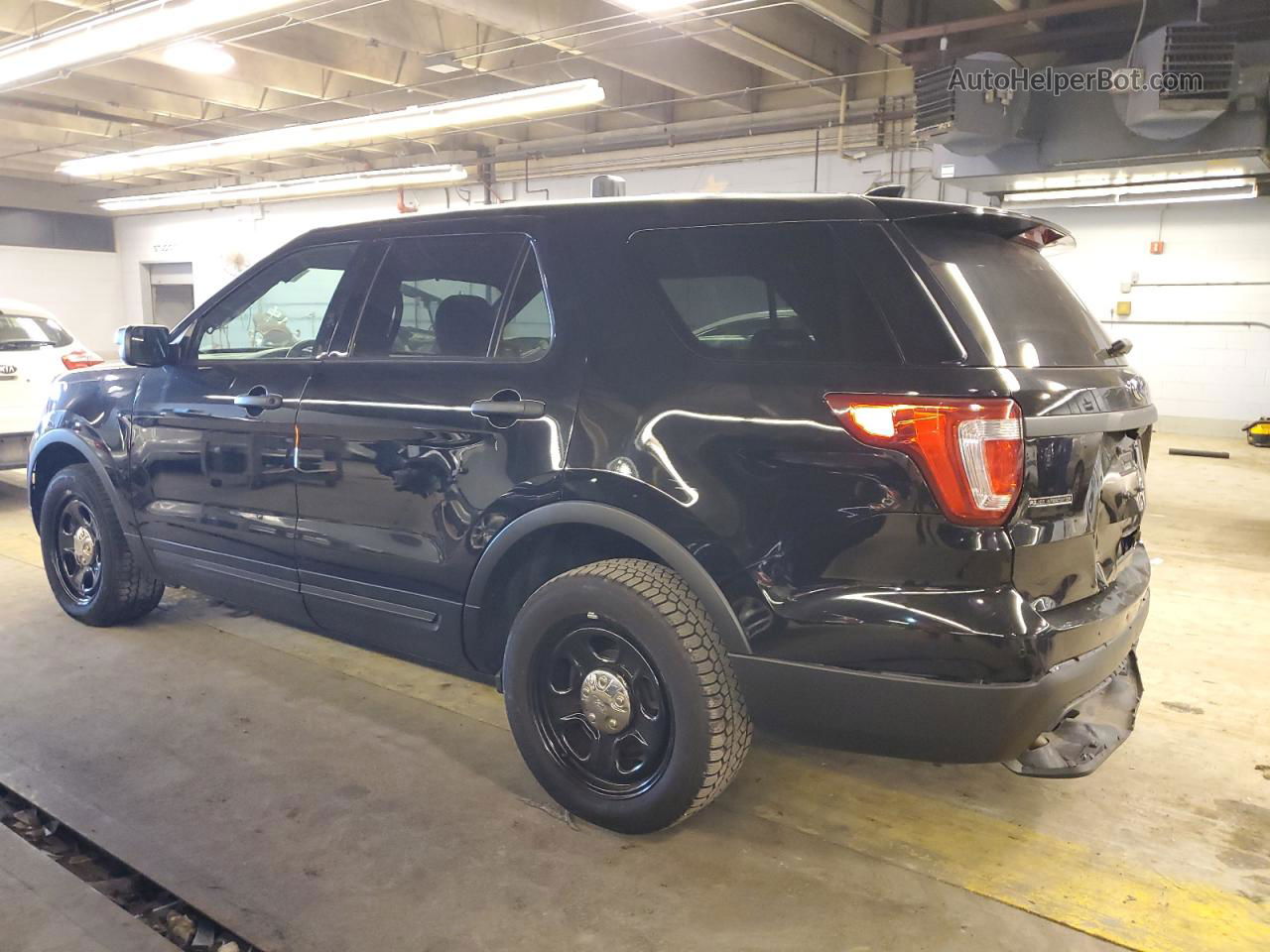 2017 Ford Explorer Police Interceptor Black vin: 1FM5K8AT3HGE00883