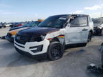 2017 Ford Explorer Police Interceptor Белый vin: 1FM5K8AT5HGB07891