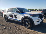 2021 Ford Explorer Police Interceptor White vin: 1FM5K8AW1MNA12065