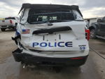 2021 Ford Explorer Police Interceptor White vin: 1FM5K8AW3MNA11290