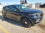 2021 Ford Explorer Police Interceptor Black vin: 1FM5K8AW3MNA14450