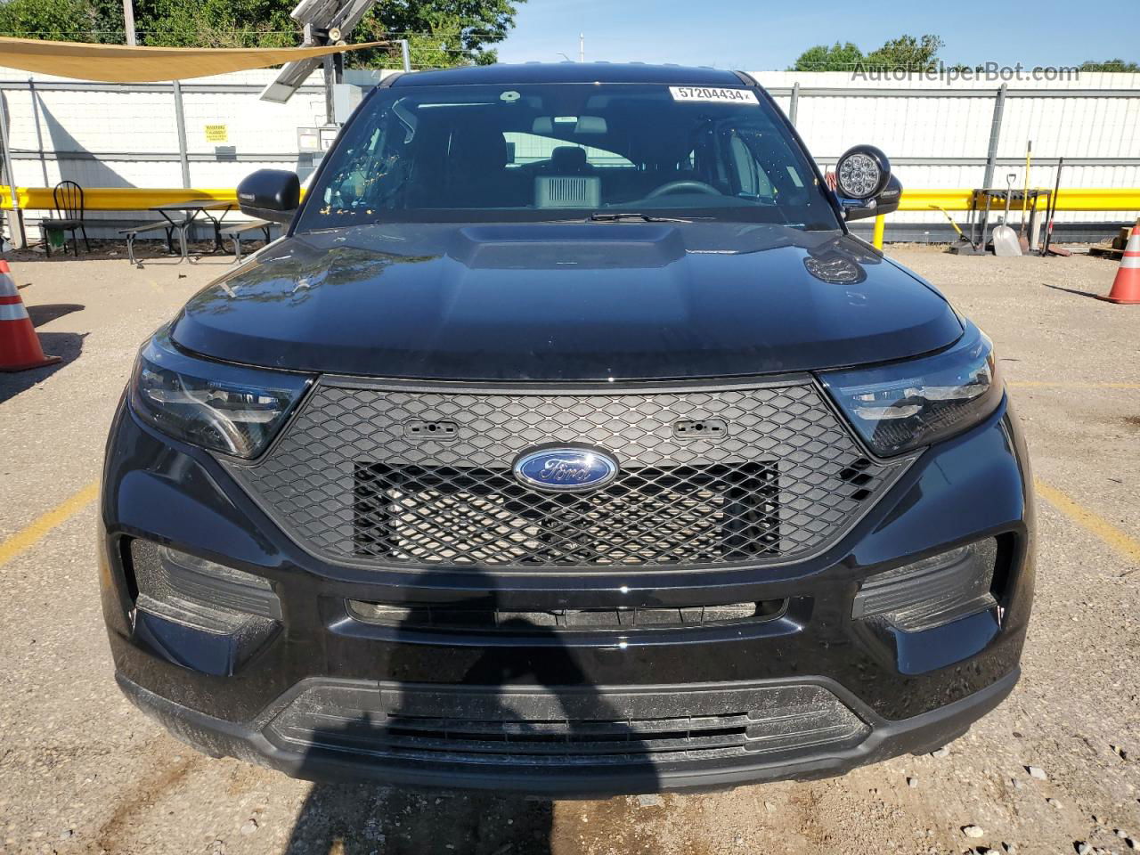 2021 Ford Explorer Police Interceptor Black vin: 1FM5K8AW3MNA14450