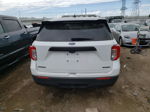 2020 Ford Explorer Police Interceptor White vin: 1FM5K8AW5LGA84194