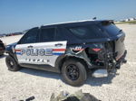 2021 Ford Explorer Police Interceptor Двухцветный vin: 1FM5K8AWXMNA07088