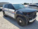 2021 Ford Explorer Police Interceptor Двухцветный vin: 1FM5K8AWXMNA07088