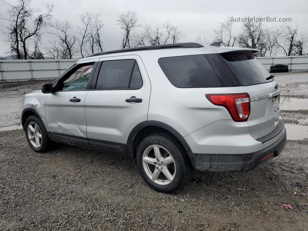 2018 Ford Explorer  Gray vin: 1FM5K8B80JGB98343