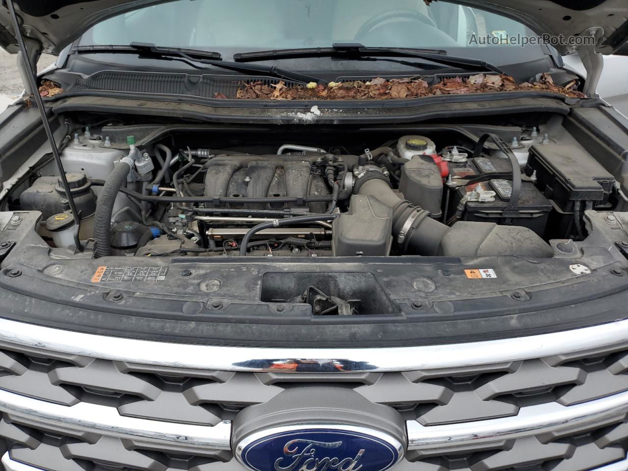 2018 Ford Explorer  Серый vin: 1FM5K8B80JGB98343