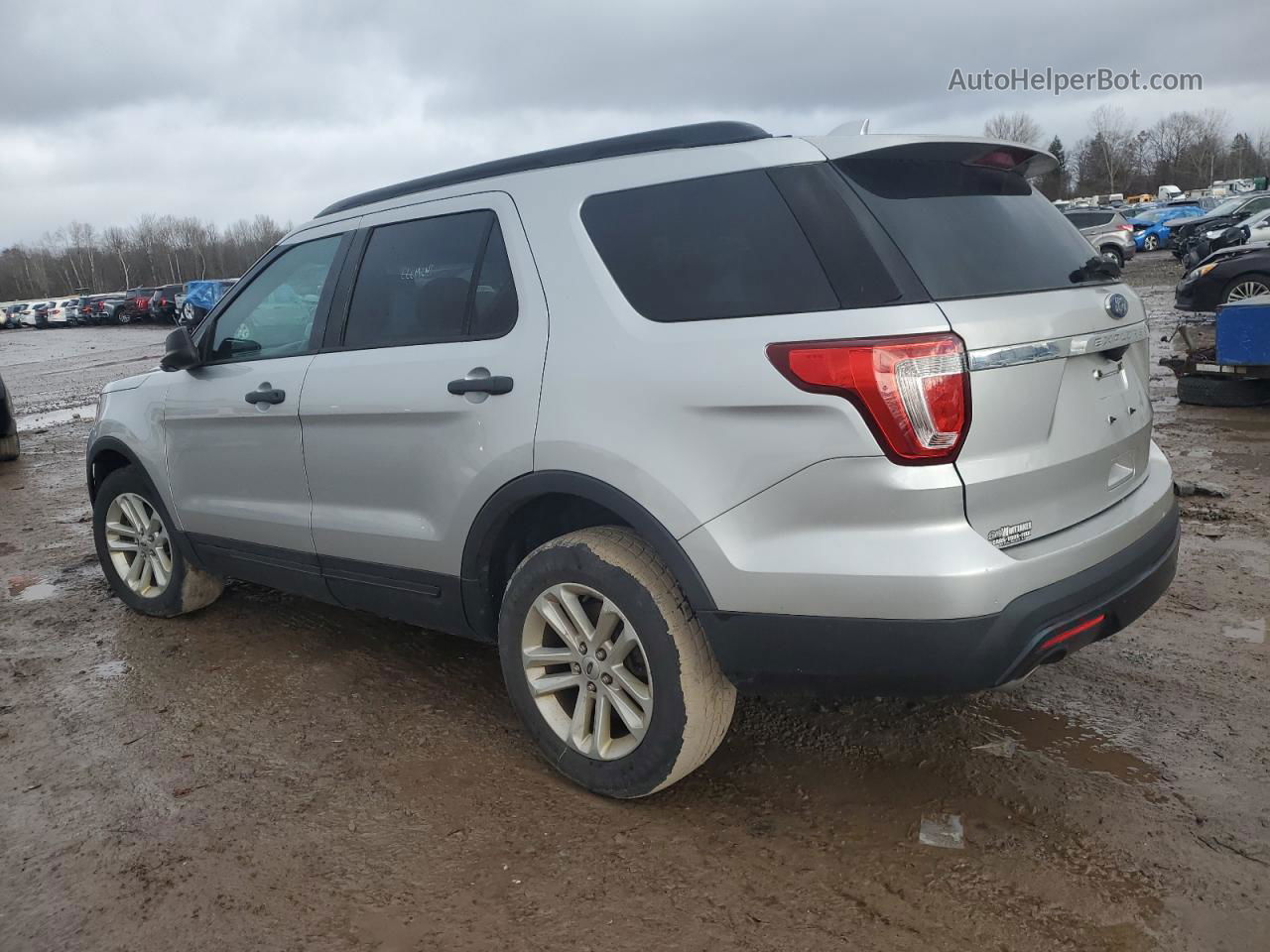 2016 Ford Explorer  Серебряный vin: 1FM5K8B81GGB35681