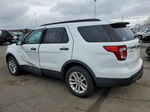 2017 Ford Explorer  White vin: 1FM5K8B81HGB26156