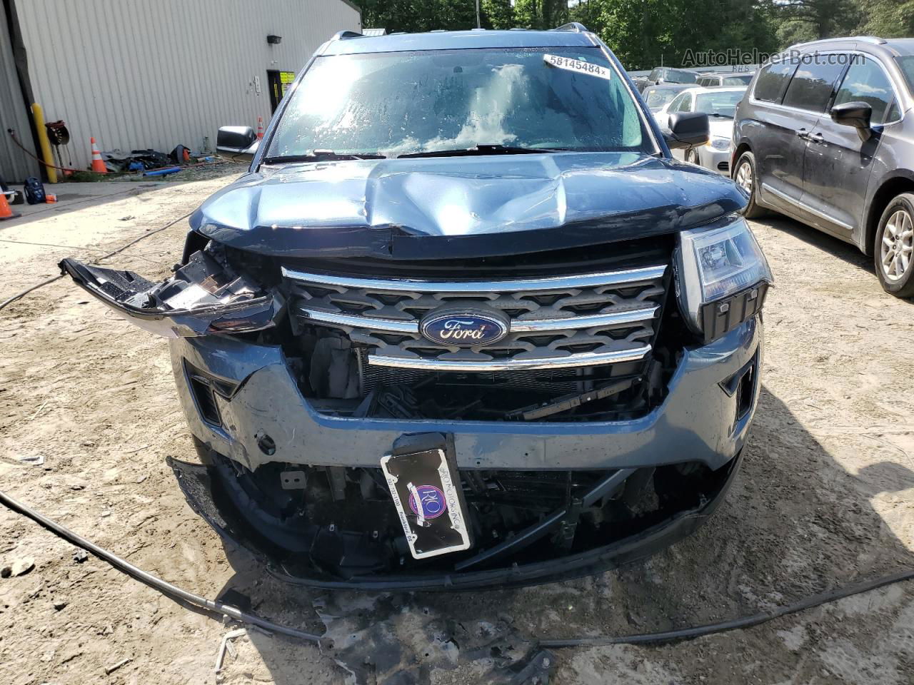 2018 Ford Explorer  Blue vin: 1FM5K8B81JGB28432