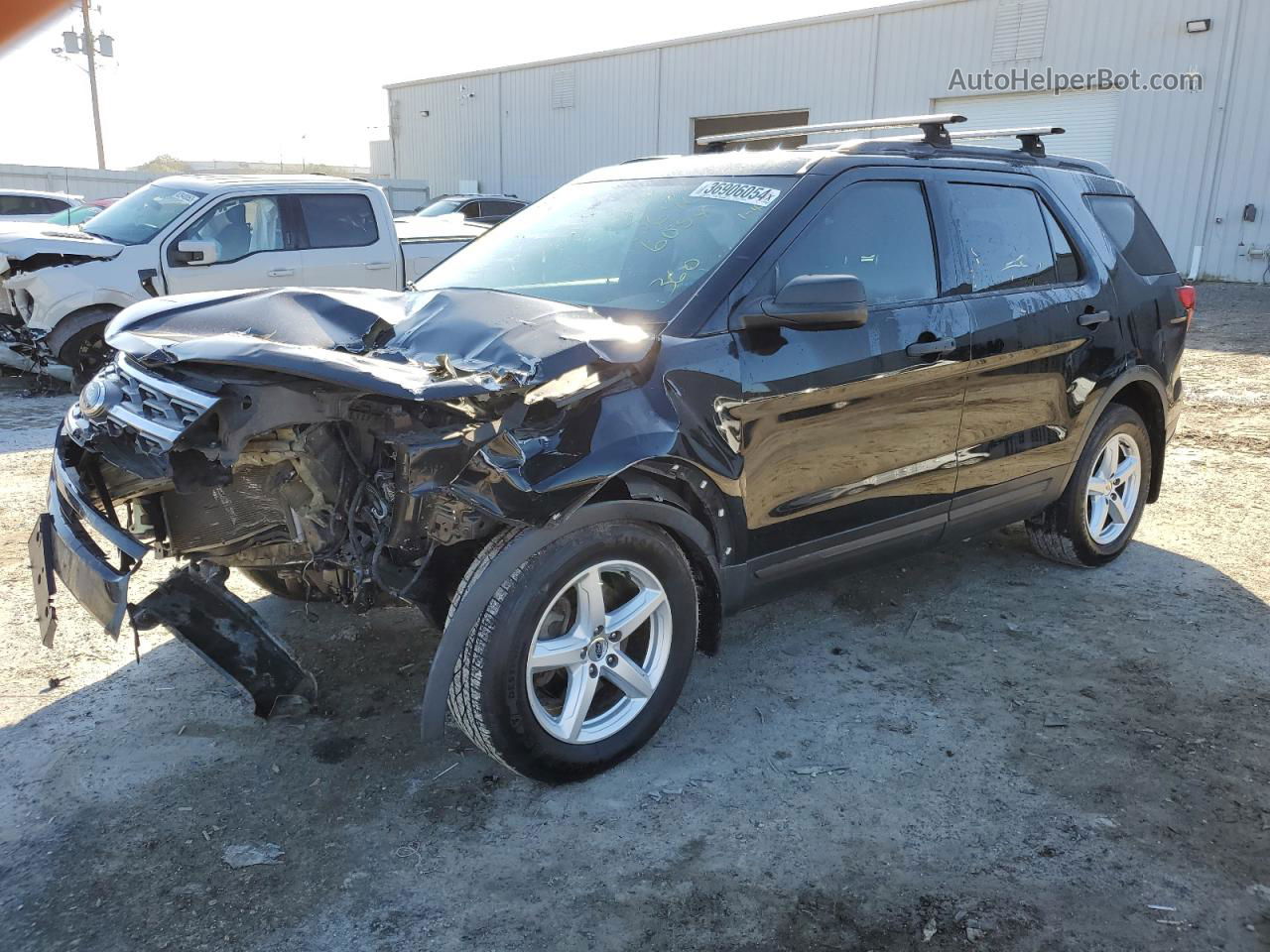 2018 Ford Explorer  Black vin: 1FM5K8B84JGB85336