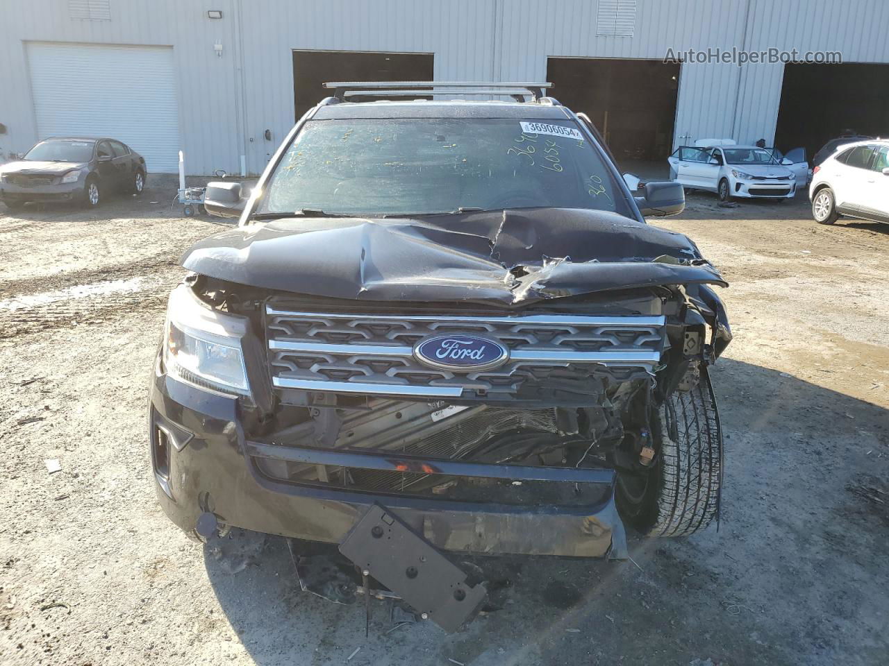 2018 Ford Explorer  Black vin: 1FM5K8B84JGB85336