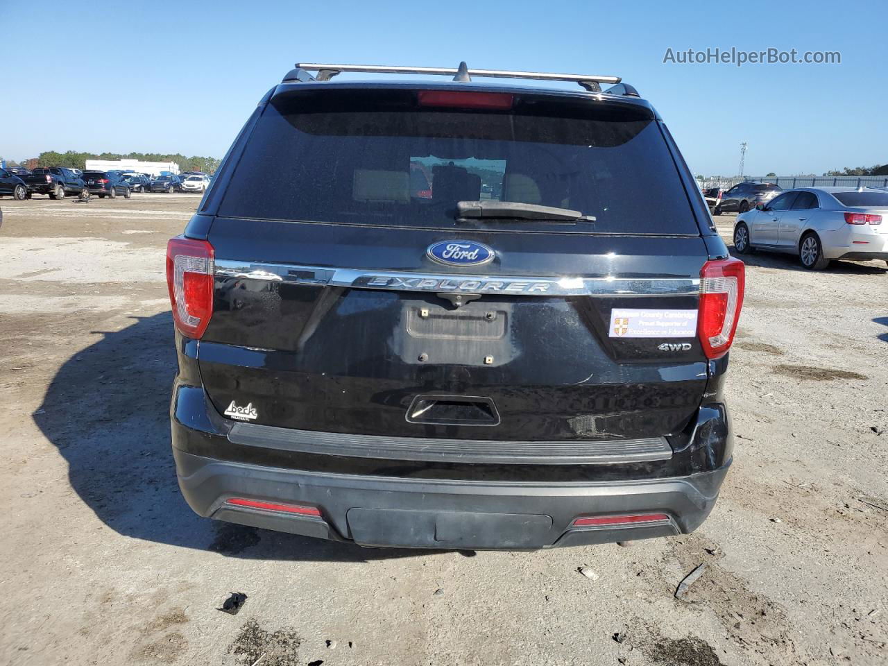 2018 Ford Explorer  Black vin: 1FM5K8B84JGB85336