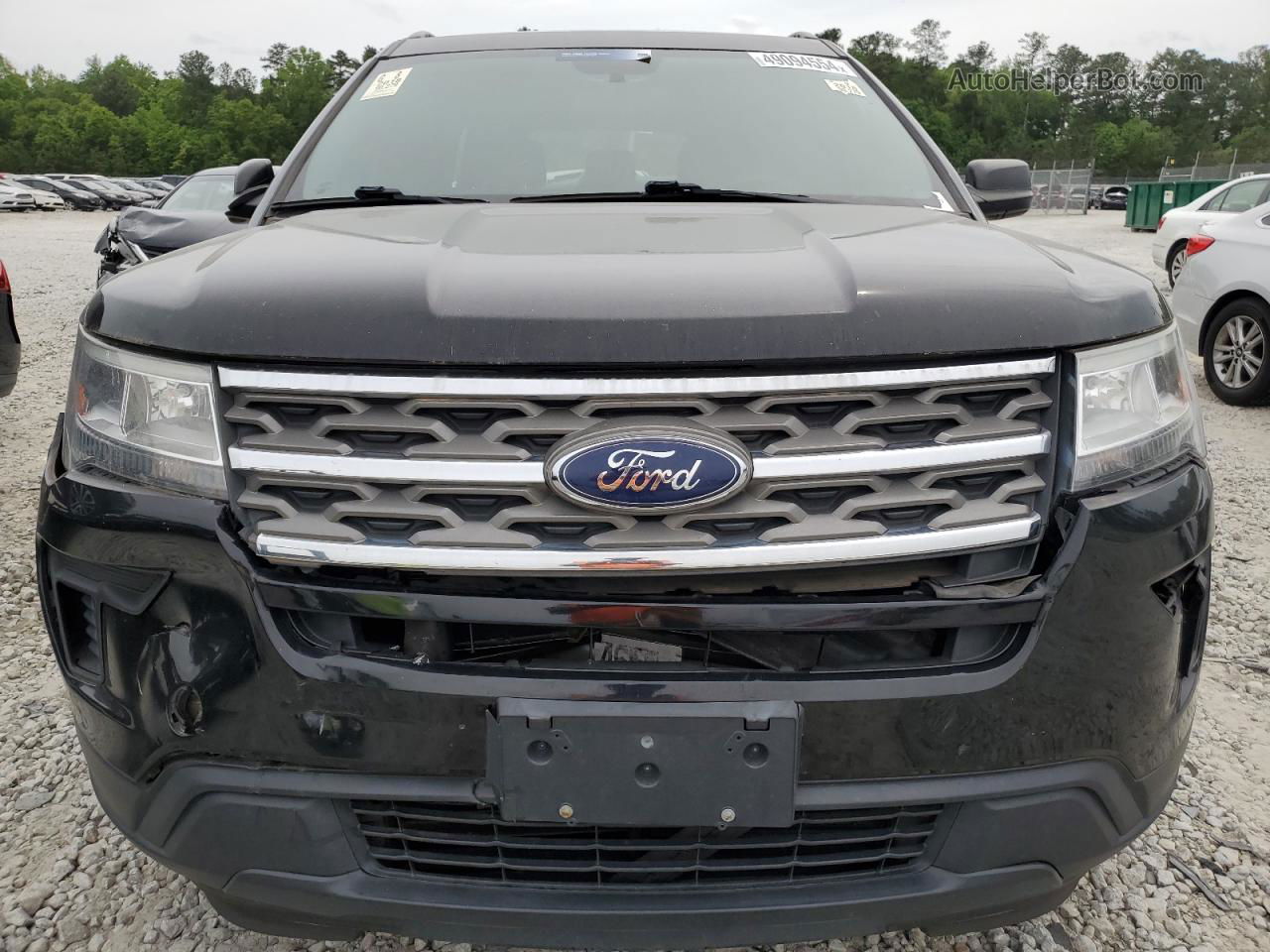 2018 Ford Explorer  Black vin: 1FM5K8B86JGC45441