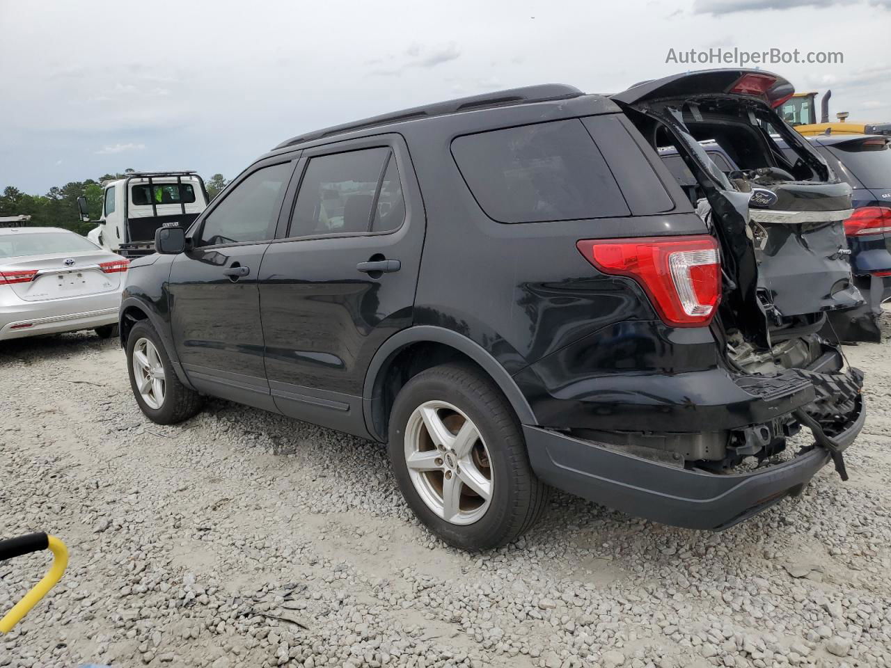 2018 Ford Explorer  Black vin: 1FM5K8B86JGC45441