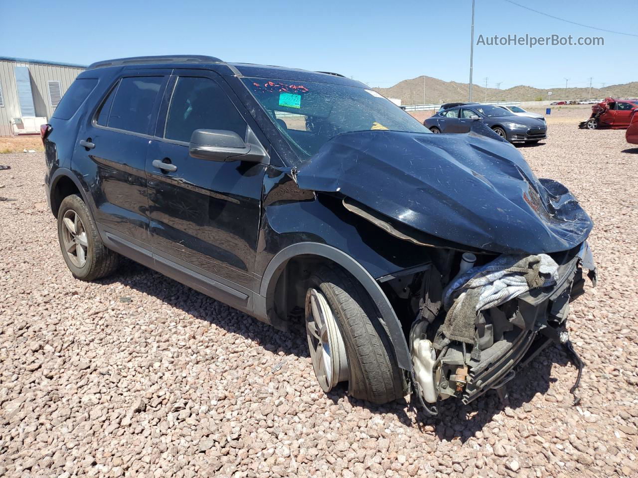 2018 Ford Explorer  Black vin: 1FM5K8B88JGC87190