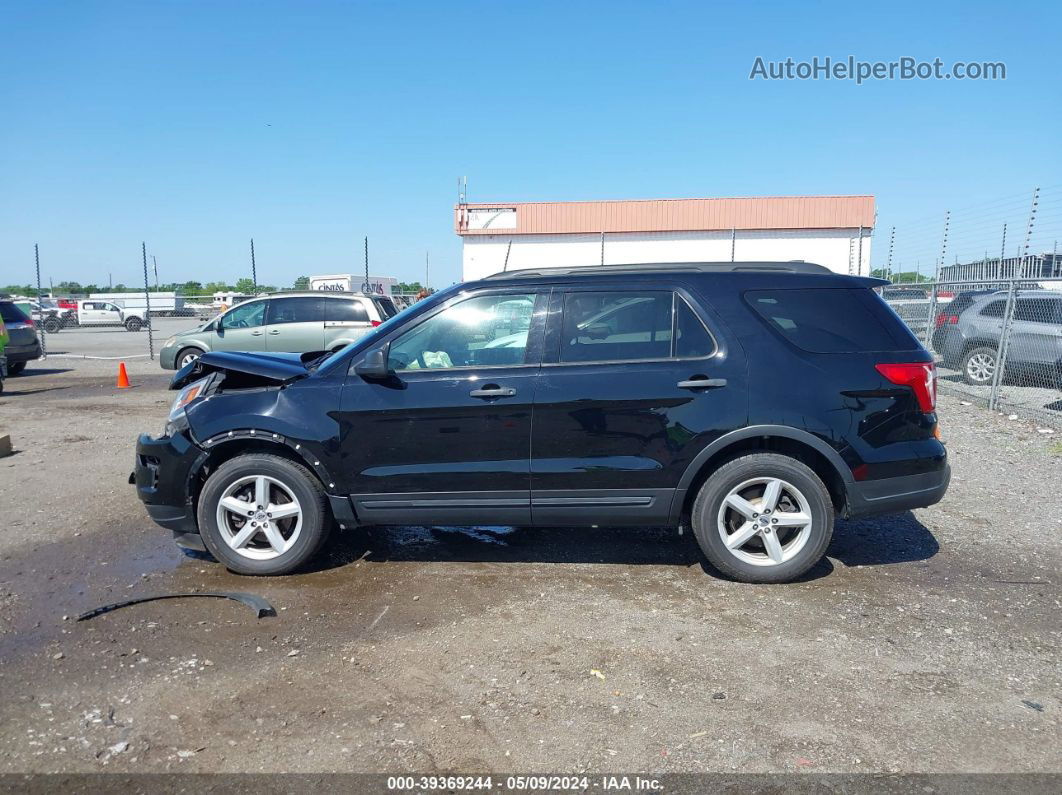 2018 Ford Explorer   Black vin: 1FM5K8B89JGA73650