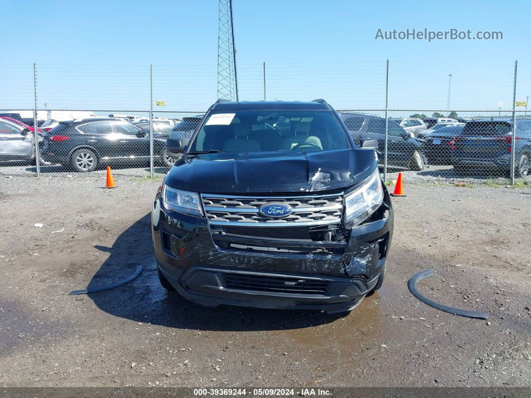 2018 Ford Explorer   Black vin: 1FM5K8B89JGA73650