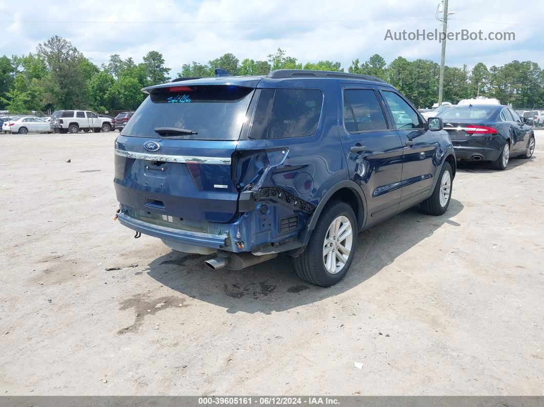 2017 Ford Explorer   Dark Blue vin: 1FM5K8BH2HGC01950