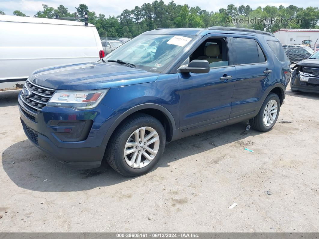 2017 Ford Explorer   Dark Blue vin: 1FM5K8BH2HGC01950