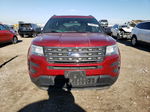 2017 Ford Explorer  Red vin: 1FM5K8BH4HGA33566