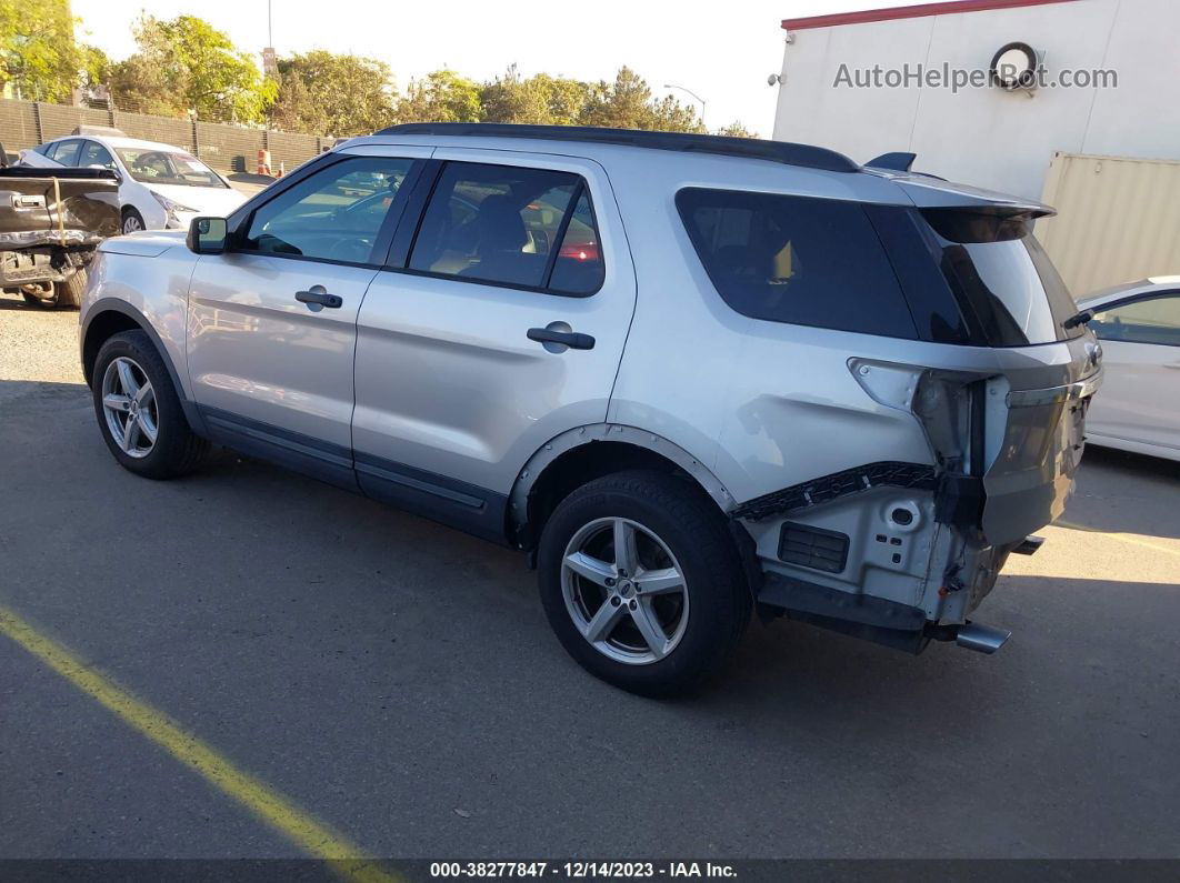 2018 Ford Explorer   Gray vin: 1FM5K8BH6JGB67680