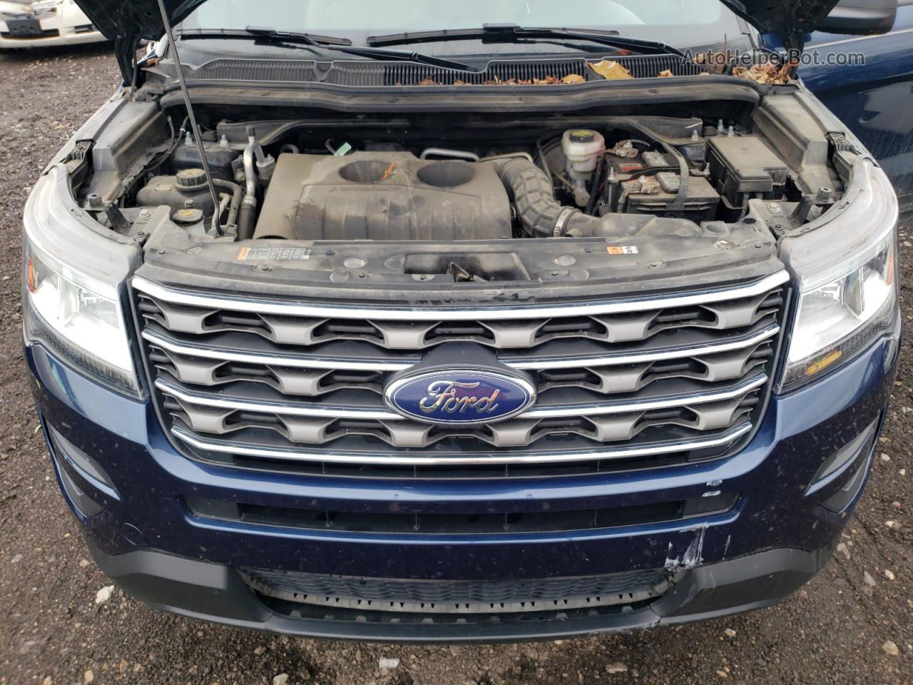 2017 Ford Explorer  Blue vin: 1FM5K8BH9HGC04585