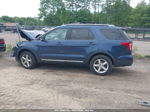 2017 Ford Explorer Xlt Blue vin: 1FM5K8D80HGA05986