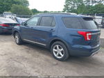 2017 Ford Explorer Xlt Blue vin: 1FM5K8D80HGA05986