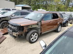 2017 Ford Explorer Xlt Orange vin: 1FM5K8D80HGC77633