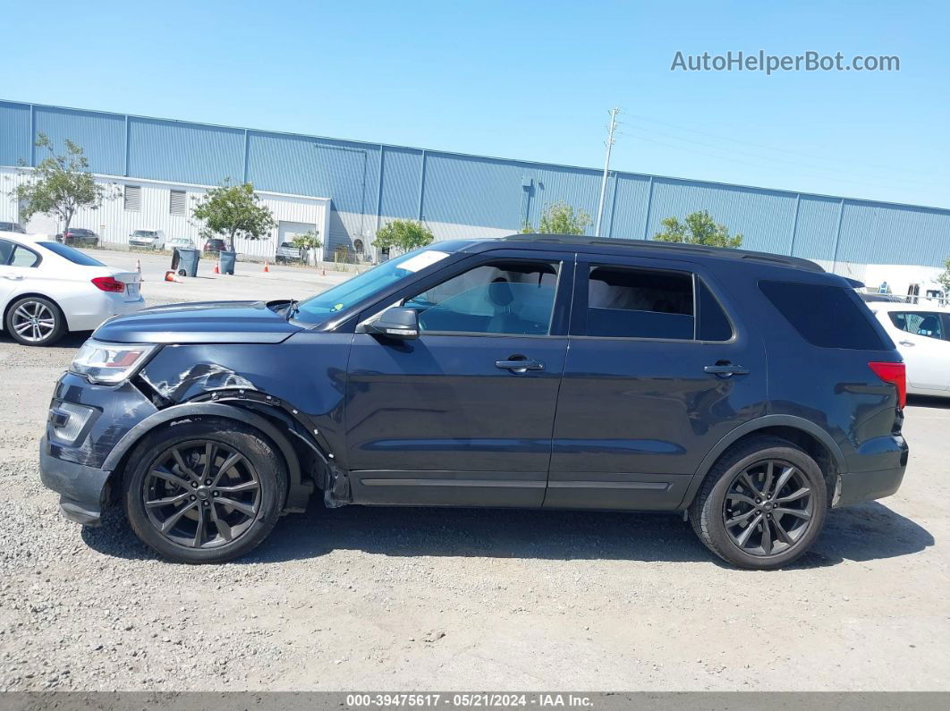 2017 Ford Explorer Xlt Gray vin: 1FM5K8D80HGD17337