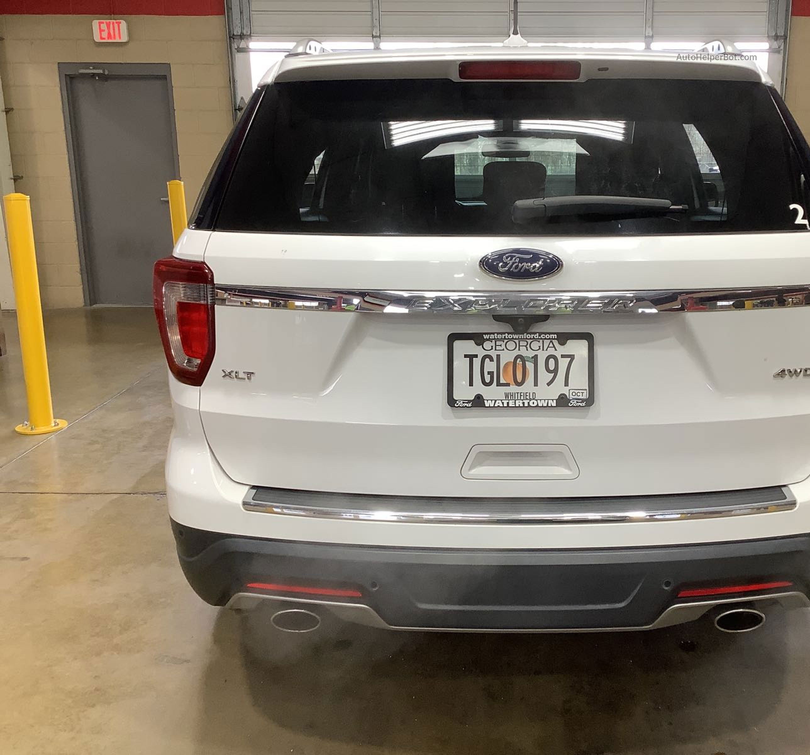 2018 Ford Explorer Xlt vin: 1FM5K8D80JGA21269