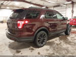 2018 Ford Explorer Xlt Темно-бордовый vin: 1FM5K8D80JGA39397