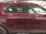 2018 Ford Explorer Xlt Maroon vin: 1FM5K8D80JGA39397