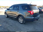 2018 Ford Explorer Xlt Gray vin: 1FM5K8D80JGB25809