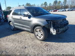 2018 Ford Explorer Xlt Gray vin: 1FM5K8D80JGB25809