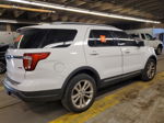 2018 Ford Explorer Xlt White vin: 1FM5K8D80JGB61631