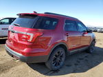 2017 Ford Explorer Xlt Red vin: 1FM5K8D81HGA33702