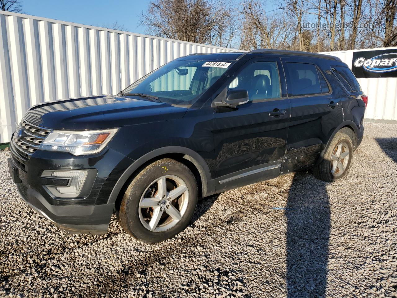 2017 Ford Explorer Xlt Black vin: 1FM5K8D81HGD74792